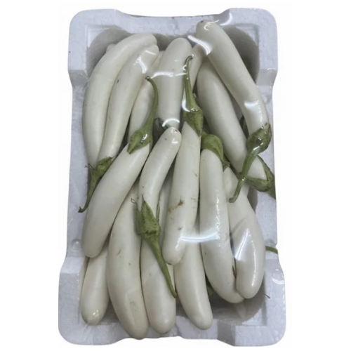 باذنجان أبيض في صندوق فوم